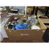Image 1 : box of assorted kitchenware