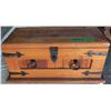 Image 1 : Vintage box w/ wrought iron hardware- 18"x8"x9"