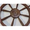 Image 3 : Nice vintage wooden decorative ships wheel