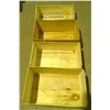 Image 2 : 4pcs. wooden crates
