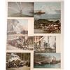 Image 1 : NYC Fireboat & Engine Postcards (8) [186998]