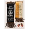 Image 2 : Fresno CA Fraternal Ribbons (2) c1920s-30s [179966]