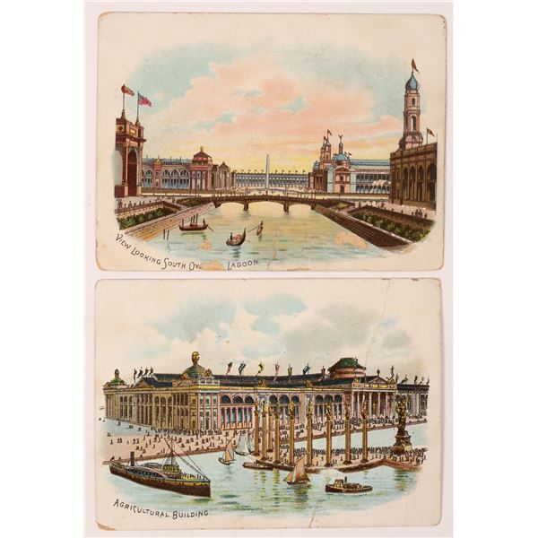 Chicago World's Fair Trade Cards 1893 (2) [187278]