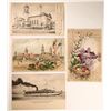 Image 1 : St. Louis World's Fair Hold to Light Postcards (4) [186333]