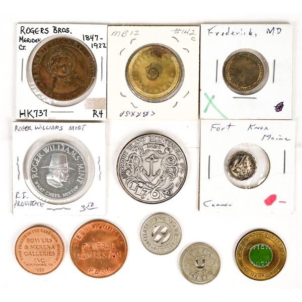 Northeast Tokens & Medals (11) [187248]