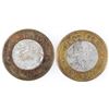 Image 2 : Waldorf Cafe Bimetallic Tokens (2) [177924]