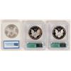 Image 2 : U.S. Silver Eagles 2003-2008  (3) [187433]