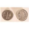 Image 2 : Mercury Dimes 1944-45 (100) [184827]