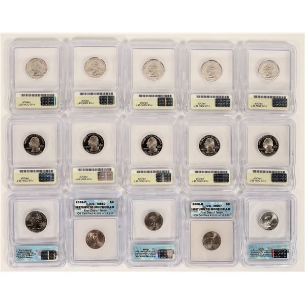 ICG Certified Coin Collection (15) [186822]