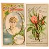 Image 1 : Louisville, Kentucky Lottery Tradecard Pair 1883 -Rare! [186872]