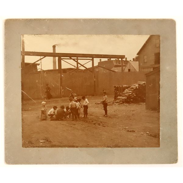 Kids at Play Photo 1890s [186347]