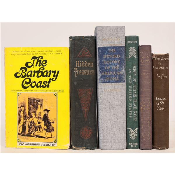 U.S. History Random Book Set c1900-71 (6) [181328]