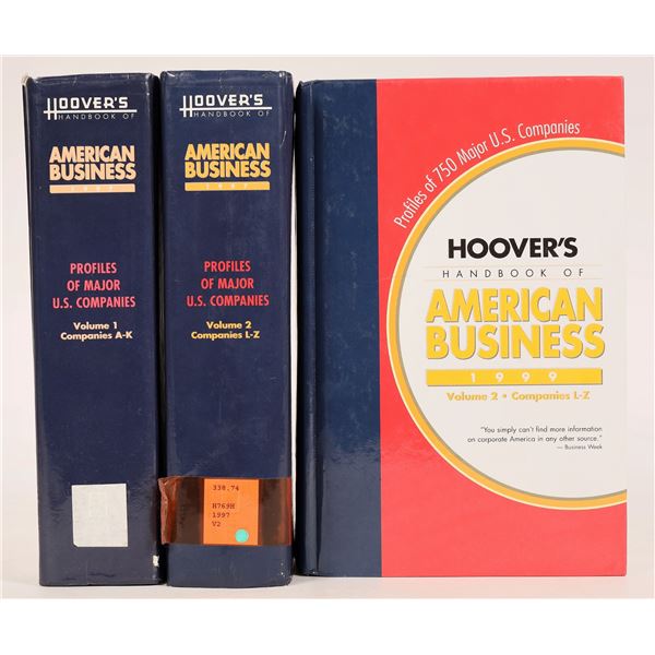 Hoover's Handbook of American Business 3 Vols. [181118]