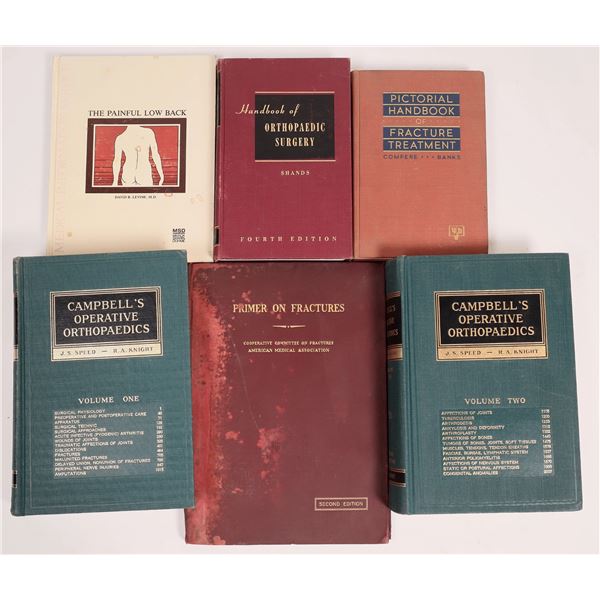 Medical Books Mostly Ortho (6) [150498]