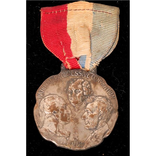 National Progressive Convention Badge Chicago 1912 [179462]