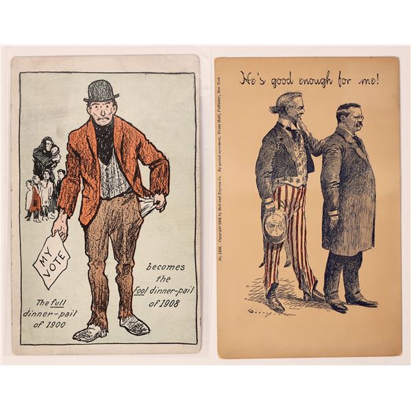 Teddy Roosevelt Postcards 1908 [186744]