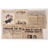 Image 1 : Ike Victory & Other Newspaper Pages (6)  1800s-1900s [172040]