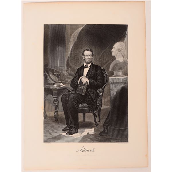 Lincoln: Portrait by Alonzo Chapel 1862 [182317]