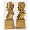 Image 2 : Brass Bookends of Lincoln  [184019]