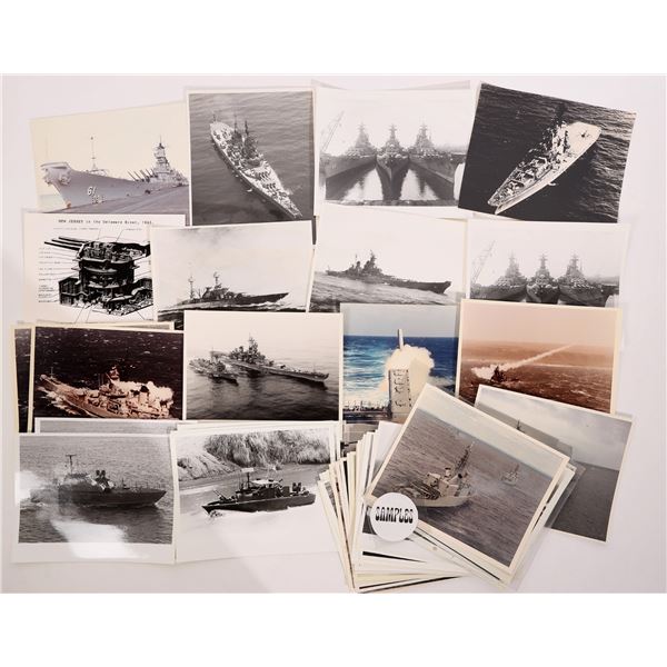 USS Missouri New Jersey & Other Ship Photos (40) [185868]