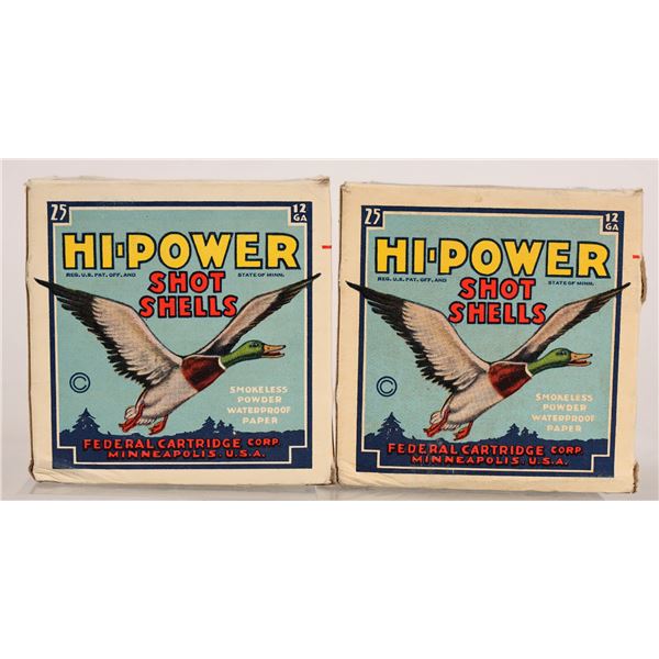 Federal Hi-Power Shot Shells 12 gauge (2) [181538]
