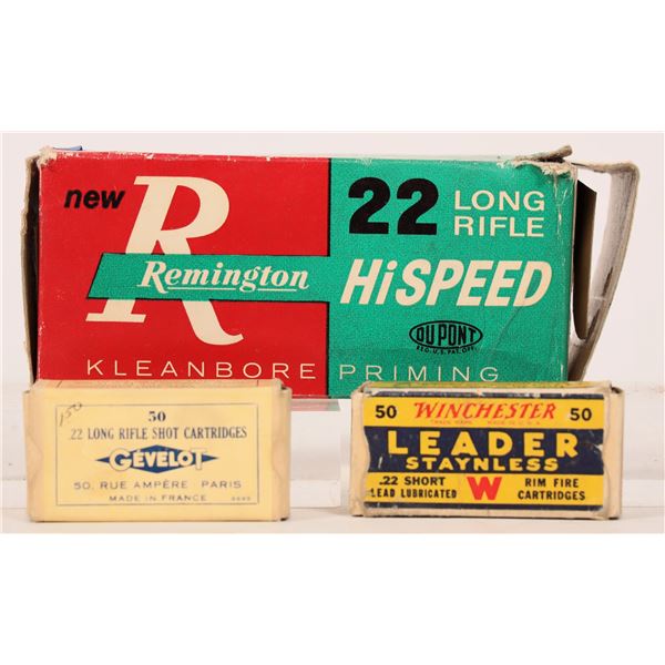 Remington Winchester & Gevelot .22 cal. [181540]