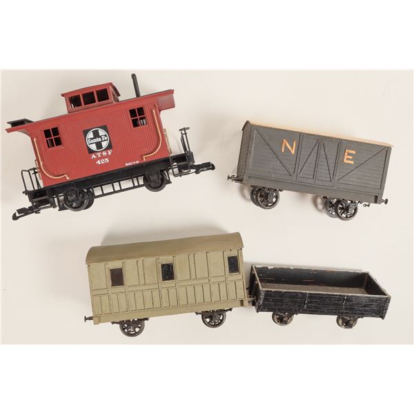 G Scale Wooden Rolling Stock & 1 Modern Cabbose 1930s-90s [185685]