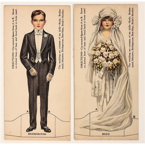 Stand Up Doll Cutouts (2) [187031]