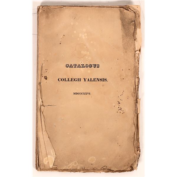 Yale Graduation Book 1826 [181581]
