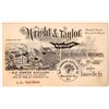 Image 2 : Wright & Taylor Distillers Trade Card (RARE) [186736]