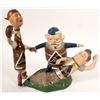 Image 1 : Blatz Beer Cast Iron Baseball Players Promotional Statue 1950s [170249]
