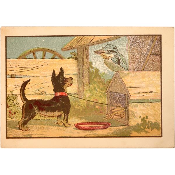 Trade Card - Saloon Sample Room Early 1900s [186843]