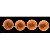 Image 2 : Carnival Glass Style Tea Cups 4 [177642]