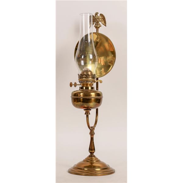 Lamp: Physicians Brass Desk Lamp by John Scott [179407]