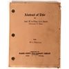 Image 1 : Reno Abstract of Title 1922 [181621]