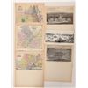 Image 1 : Magnus Charles: Wood Engravings Cities / Maps 6 Prints [179311]