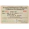 Image 1 : St Louis San Francisco & Texas RY-Ft. Worth& Rio Grande Ry 1915 [182574]