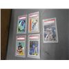 Image 1 : 5-Collector Sports Trading Cards Bradshaw/Brown/Bryant/Jeter in Sleeve - 5 X $