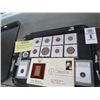 Image 1 : Collector Kennedy Half Dollar, Meteorite, Stamps, Foreign Coins