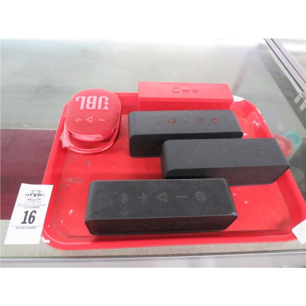 5-Anker/JBL Portable Speakers - 5 X $