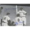 Image 2 : Joe Dimaggio/Yogi Berra Autographed Photo w/COA