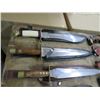 Image 3 : 9-Large Collector Knife w/Sheath - 9 X $