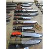 Image 1 : 10-Asst. Collector Knive w/Sheath - 10 X $
