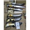 Image 1 : 7-Knive w/Sheath - 7 X $