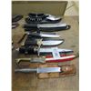 Image 1 : 7-Asst. Knife w/Sheath - 7 X $