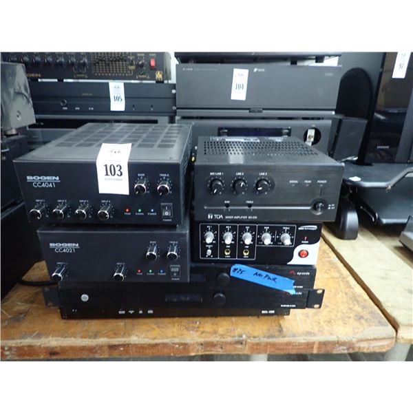 Bogen 4021/4041 Amps/Others, Audio Componants - 7