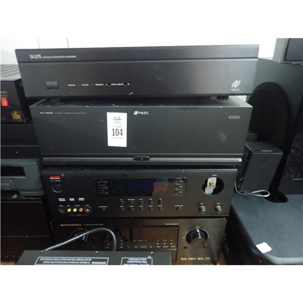 Marantz Surround Receiver, Niles Amps 2, Other 4