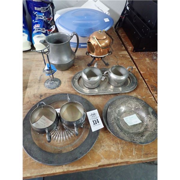 Homedic Paris Spa, Copper, Asst. Table Items