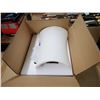 Image 1 : 6-SLV White Wall Sconce Fixture - 6 X $ - #1850