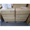 Image 1 : 8-SLV Contemporary White Sconce Fixture - 6 Pack - 8 X $ - #1850